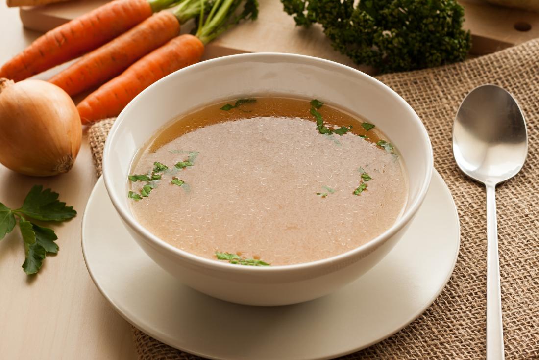 Simple liquid soup